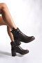 Niralynth Women's Boots 0012560 Brown - 2