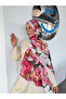 Patterned Cotton Soft Shawl Inspiration Series Powder Fuchsia Ps88 - 2