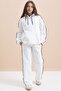 White Girl's 3-Thread Suit with Lace Detail 21504 - 4
