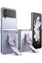 Samsung Galaxy Z Flip 4 Case Cover | Slim Hinge Series | Purple