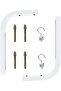 Universal Projector Screen L-Bracket Wall Hanging Mount Adjustable Ceiling Mount with Adjust - 7
