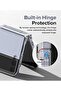 Samsung Galaxy Z Flip 4 Case Cover | Slim Hinge Series | Clear - 6