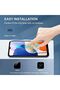 Pack Of 2 for Samsung Galaxy A14 5G / A14 Screen Protector | Tempered Glass Screen Protector - Black - 6