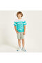 Solid Shorts with Drawstring Closure and Pockets - 2