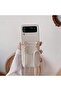 For Samsung Galaxy Z Flip 5 Wallet Case, Elegant PU Leather Case with Card Holde