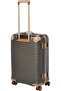 Luggage Makrolon Polycarbonate Gold Jetstream Aluminum Frame Zipper Less Suitcase Extra Corn - 3