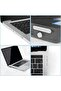 5-Pieces Anti-Dust Plug Kit Compatible for MacBook Pro 13" 15" for MacBook Air 13" - White - 4