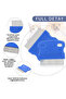 3-Piece Cat and Dog Grooming Set – Washing Pouch with Shampoo Container, Flea and Tick Comb, Finger Toothbrush - 7