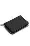 Black Unisex Leather Card Holder 096A41 - 2