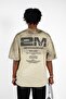 Ön/Arka Baskılı Oversize Tshirt
