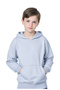 Plain Printless Hoodie with Kangaroo Pocket Boy's Tracksuit Set - 2