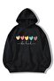 Be Kind Heart Printed Oversized Unisex Women/Men Hoodie Sweatshirt
