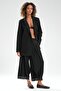 Women's Lace Detailed Double Breasted Design Blazer Jacket - 5