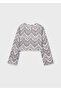 Gray Girl's Sequin Blouse 7031 - 2