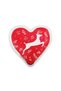 Heart Shaped Deer Pocket Stove, Hand Warmer, Hot Water Bag Pvc 9cm - 2