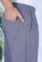 Men's Linen Look Loose Fit Comfortable Fit Pants - 2
