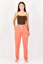 By Rosaline Women Graphic Print Pyjamas Pants, Orange - 2
