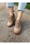 Women's Lace-Up Colorful Sole Sneaker Walking Shoes - 6