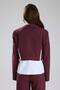 Women's Brooch Detailed Double-Breasted Slim Fit Design Blazer Jacket - 2