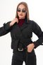 Women's Belted Short Trench Coat 255129 - - 4