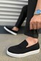 Jy180 Estilo X Laceless Suede Men's Casual Sports Classic Shoes Sbt - Black - 2