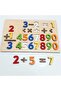 Baaç Educational Wooden 3D Turkish Letter and Number Set Bultak Puzzle - 2