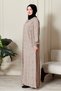Modest Wear Mother Dress Prayer Dress Viscose Floral Full Length Dress V Robe Fish Dress Plus Size - 3
