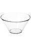 TRYGG Serving bowl, clear glass, 28 cm