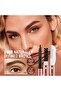 O.TWO.O 3 IN 1 Eyebrow Pen with Eyebrow scraper, brush, eyebrow pencil (02, BROWN) - 5
