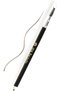 Double-Sided Wooden Eyebrow Pencil - Smudge-Proof| Vitamin-Enriched (Sepia Black, 1.3g)