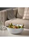 SILVERSIDA Serving bowl, patterned/blue, 28 cm - 4