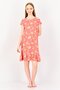 Women Allover Print Sleeveless Sleepwear Dress, Multicolor - 3