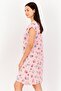 By Rosaline Women Allover Print Sleeping Dress, Multicolor - 2