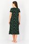 By Rosaline Women Allover Print Sleeping Dress, Multicolor - 2