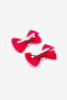 Kid Girls 2 Pcs Bow Hair Clip, Pink - 3