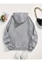 Cute Cat Printed Oversized Unisex Women/Men Hoodie Sweatshirt - 2
