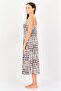 Women Polka Dots Sleeveless Sleeping Dress, Multicolor - 4