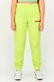 Women Sportswear Fit Outdoor Track Pants, Lime Green