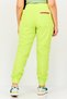 Women Sportswear Fit Outdoor Track Pants, Lime Green - 4