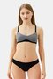 Women Brand Logo Panty, Black