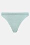 Women Textured Bikini Bottom, Mint Green