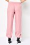 Women Solid Jogger Pants, Pink - 2