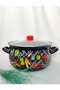 Farm Enamel Pot 6 Liters 26 cm Diameter Milk Yogurt Jam Frying Pot - 2