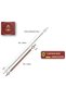 Roman Extendable Curtain Rod, Metal Single Rod Window Treatment Rod Drapery Rod ROSE GOLD, 150–300cm - 2
