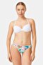 Women Floral Print Bikini Bottom, Multicolor