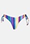 Women Textured Bikini Bottom, Multicolor - 2