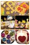 Orange Glitter Cardboard A4 20X30 cm 1 Pack of 10 Glitter Background Cardboard Glitter Paper Kindergarten Nursery Effect - 3