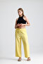 Linen Pants Butter Straight Cut - 5