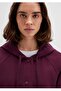 Hooded Regular Fit 100% Cotton Jacket - 4