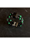 Onyx Malachite Agate Bracelet for Evil Eye Protection, Strength and Balance - 4